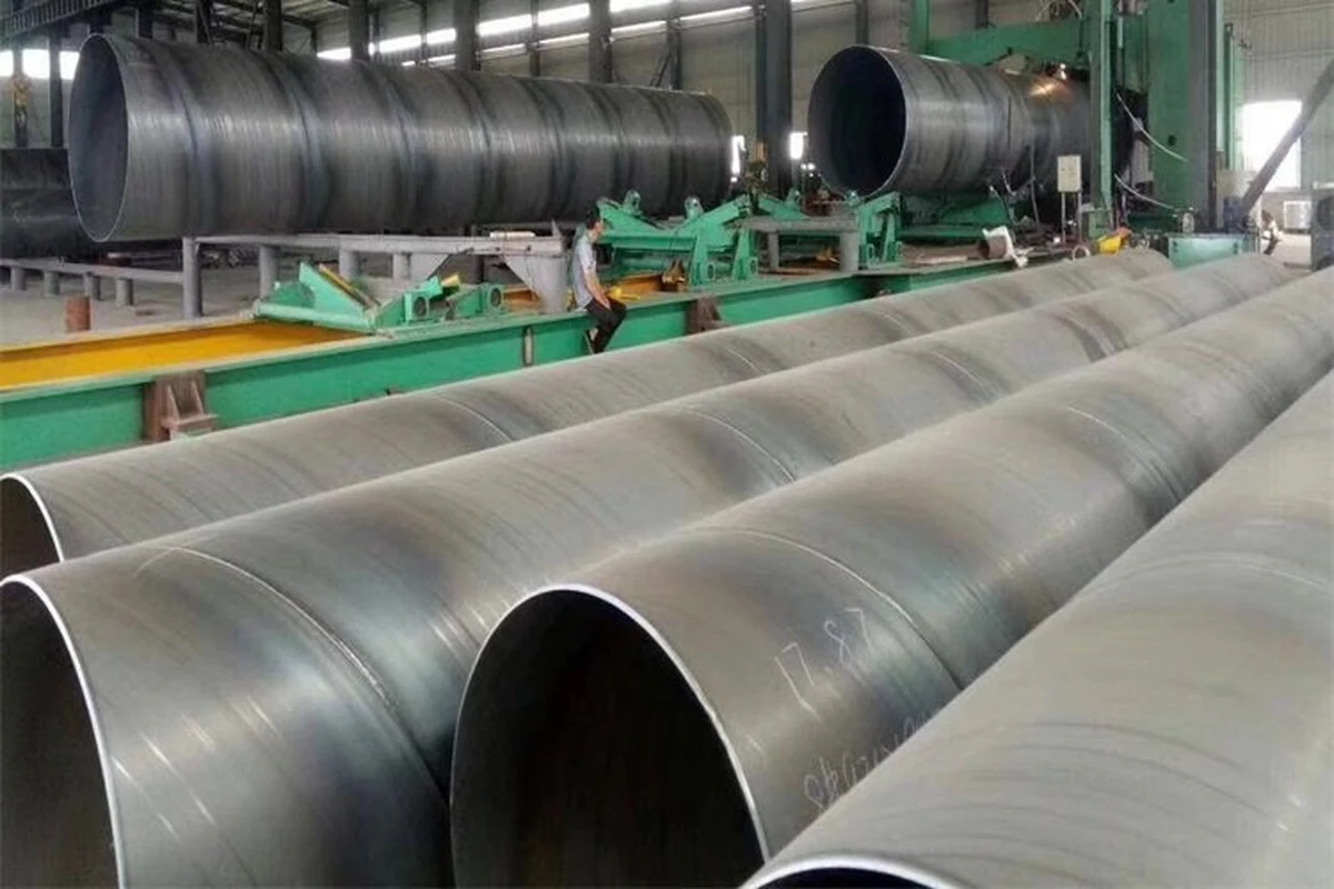 Spiral welded steel pipe production line | LeKe Piping Spiral welded steel pipe production line